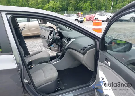 2013 Hyundai Accent Gls/Gs from USA, damaged, VIN KMHCT4AE6DU566065